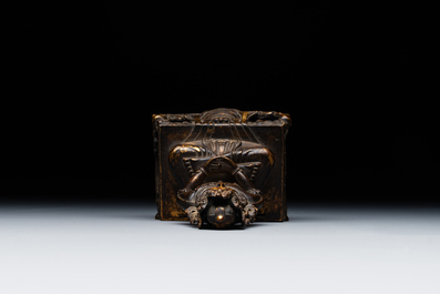 A Sino-Tibetan gilt bronze Buddha Amitayus, dated 1770, Qianlong