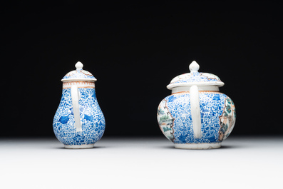 A Chinese famille rose 20-piece tea service, Yongzheng/Qianlong