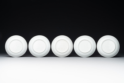 A Chinese famille rose 20-piece tea service, Yongzheng/Qianlong