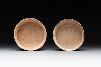 A varied collection of four terracotta animal sculptures and two bowls, Indus Valley, Iran, Pakistan and Afghanistan, 29th/3rd C. B.C.