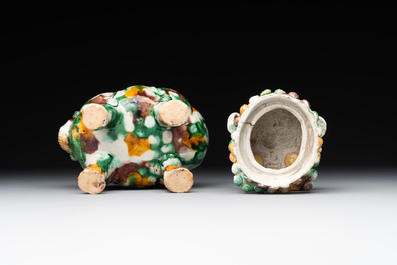 A Chinese sancai 'luduan' censer, Kangxi