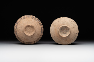 A varied collection of four terracotta animal sculptures and two bowls, Indus Valley, Iran, Pakistan and Afghanistan, 29th/3rd C. B.C.