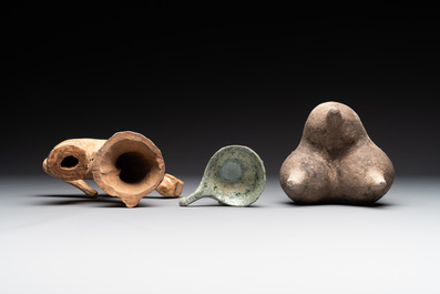 A varied collection of archaeological objects, China and Thailand, Qing and earlier