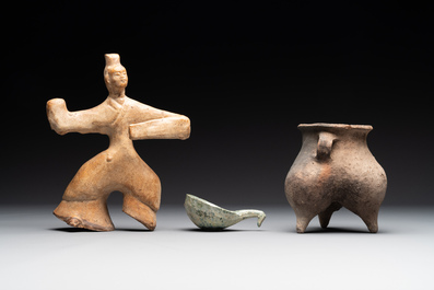 A varied collection of archaeological objects, China and Thailand, Qing and earlier