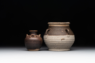 A collection of six Chinese monochrome wares, Ming