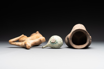 A varied collection of archaeological objects, China and Thailand, Qing and earlier