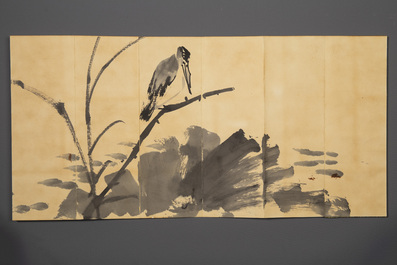 Three Chinese albums: Xu Beihong 徐悲鴻(1895-1953), Bada Shanren 八大山人(1626-1705) and anonymous, ink and colour on paper