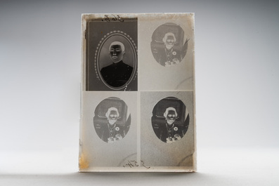 A collection of 83 wet-collodion portrait negatives on glass, China, 19th C.