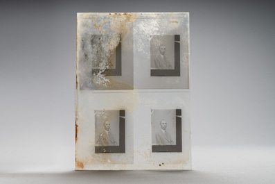 A collection of 83 wet-collodion portrait negatives on glass, China, 19th C.