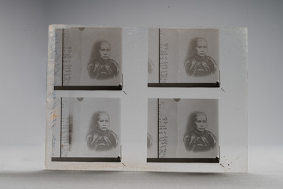 A collection of 83 wet-collodion portrait negatives on glass, China, 19th C.