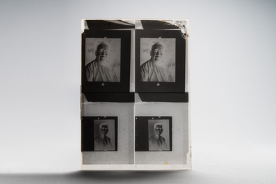 A collection of 83 wet-collodion portrait negatives on glass, China, 19th C.