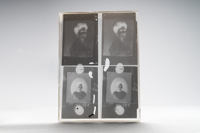 A collection of 83 wet-collodion portrait negatives on glass, China, 19th C.