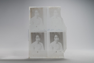 A collection of 83 wet-collodion portrait negatives on glass, China, 19th C.
