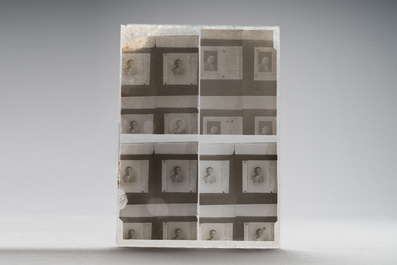 A collection of 83 wet-collodion portrait negatives on glass, China, 19th C.