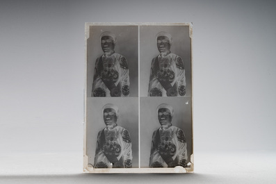 A collection of 83 wet-collodion portrait negatives on glass, China, 19th C.