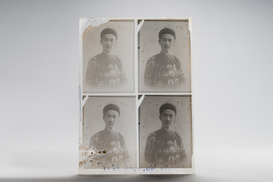 A collection of 83 wet-collodion portrait negatives on glass, China, 19th C.