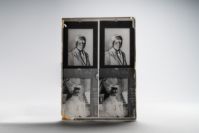 A collection of 83 wet-collodion portrait negatives on glass, China, 19th C.
