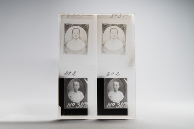 A collection of 83 wet-collodion portrait negatives on glass, China, 19th C.