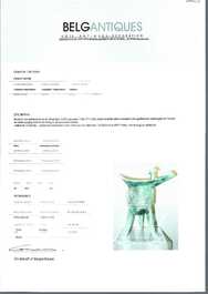 Three Chinese archaic bronze wine vessels, Zhou or later