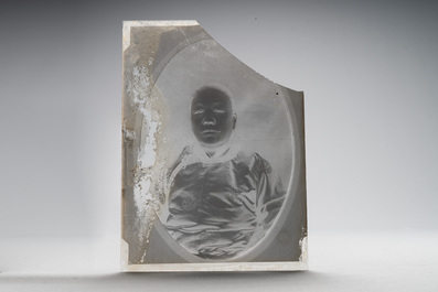 A collection of 83 wet-collodion portrait negatives on glass, China, 19th C.