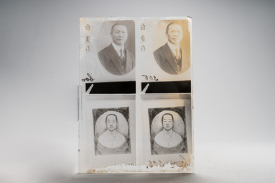 A collection of 83 wet-collodion portrait negatives on glass, China, 19th C.