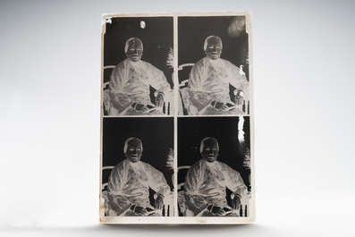 A collection of 83 wet-collodion portrait negatives on glass, China, 19th C.