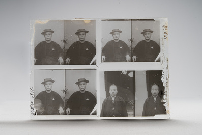 A collection of 83 wet-collodion portrait negatives on glass, China, 19th C.