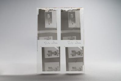 A collection of 83 wet-collodion portrait negatives on glass, China, 19th C.