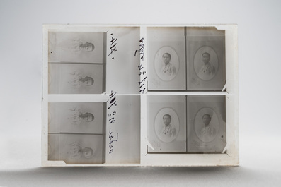 A collection of 83 wet-collodion portrait negatives on glass, China, 19th C.