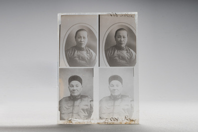A collection of 83 wet-collodion portrait negatives on glass, China, 19th C.
