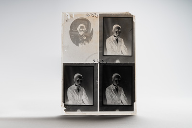 A collection of 83 wet-collodion portrait negatives on glass, China, 19th C.