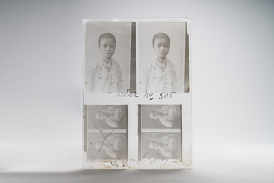 A collection of 83 wet-collodion portrait negatives on glass, China, 19th C.
