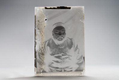 A collection of 83 wet-collodion portrait negatives on glass, China, 19th C.
