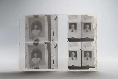 A collection of 83 wet-collodion portrait negatives on glass, China, 19th C.