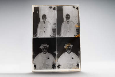 A collection of 83 wet-collodion portrait negatives on glass, China, 19th C.