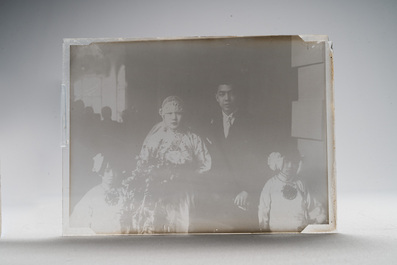 A collection of 83 wet-collodion portrait negatives on glass, China, 19th C.