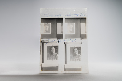A collection of 83 wet-collodion portrait negatives on glass, China, 19th C.