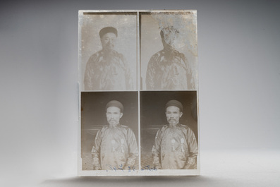 A collection of 83 wet-collodion portrait negatives on glass, China, 19th C.