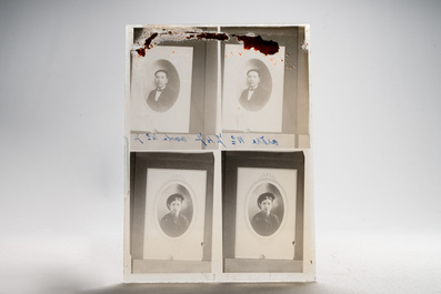 A collection of 83 wet-collodion portrait negatives on glass, China, 19th C.