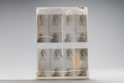 A collection of 83 wet-collodion portrait negatives on glass, China, 19th C.