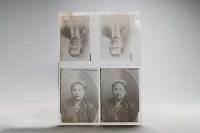 A collection of 83 wet-collodion portrait negatives on glass, China, 19th C.