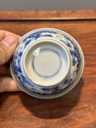 A varied collection of 45 pieces Chinese porcelain, Kangxi and later