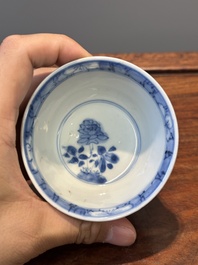 A varied collection of 45 pieces Chinese porcelain, Kangxi and later