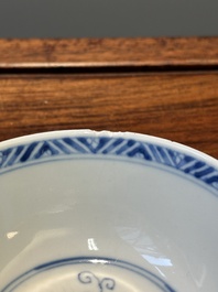 A varied collection of 45 pieces Chinese porcelain, Kangxi and later