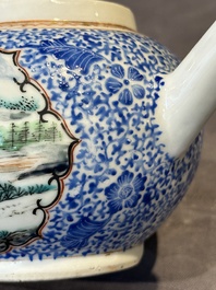 A Chinese famille rose 20-piece tea service, Yongzheng/Qianlong