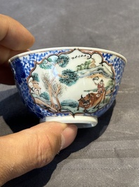 A Chinese famille rose 20-piece tea service, Yongzheng/Qianlong