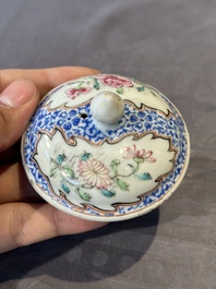 A Chinese famille rose 20-piece tea service, Yongzheng/Qianlong