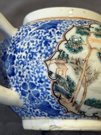 A Chinese famille rose 20-piece tea service, Yongzheng/Qianlong