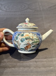 A Chinese famille rose 20-piece tea service, Yongzheng/Qianlong