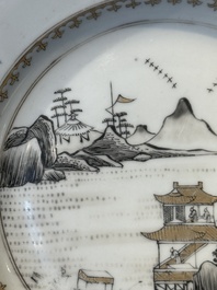 A Chinese famille rose 20-piece tea service, Yongzheng/Qianlong